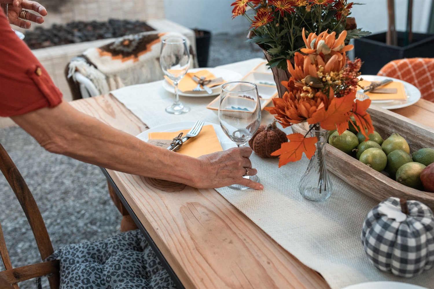 Recipe Card: The Friendsgiving Host Outfit. Serves 9. Prep 11 Minutes. Add the Cardigan Last.